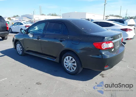 2011 Toyota Corolla Le z USA, uszkodzony, nr VIN 2T1BU4EE4BC717471